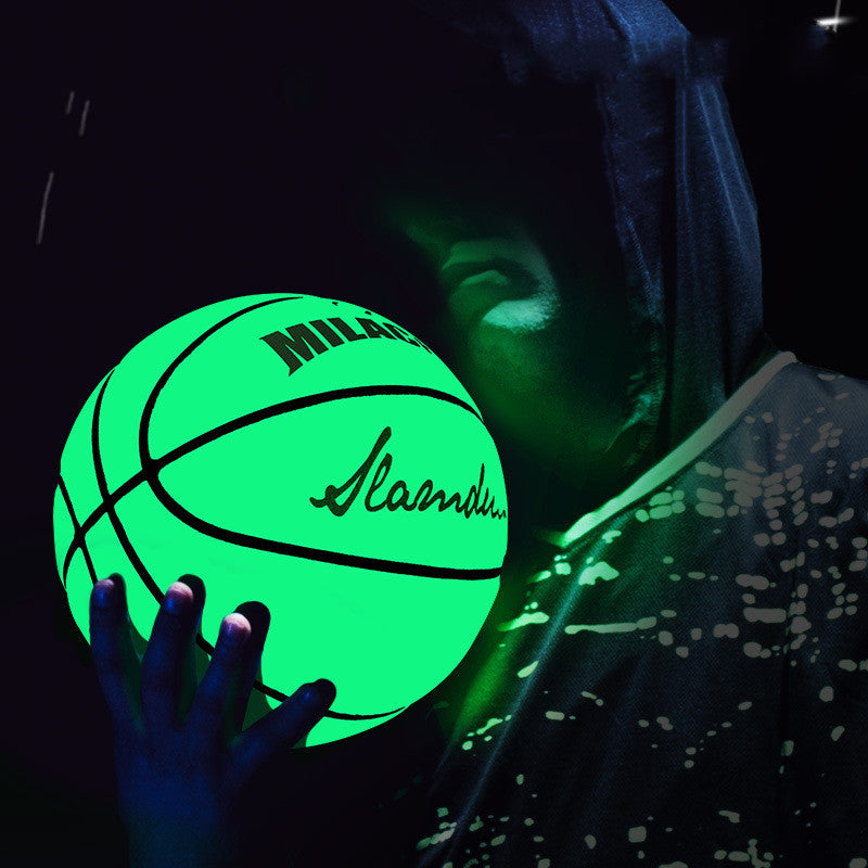 Fluorescent green basketball-Finds Fit