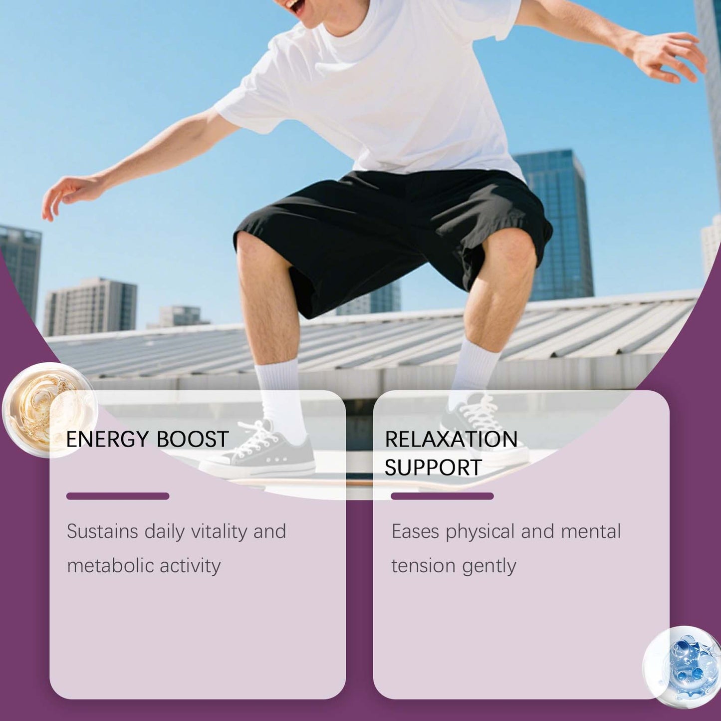 Daytime Energy Supplement Capsules