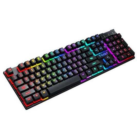 Gaming Usb Luminous Wired Keyboard Floating Manipulator-Finds Fit