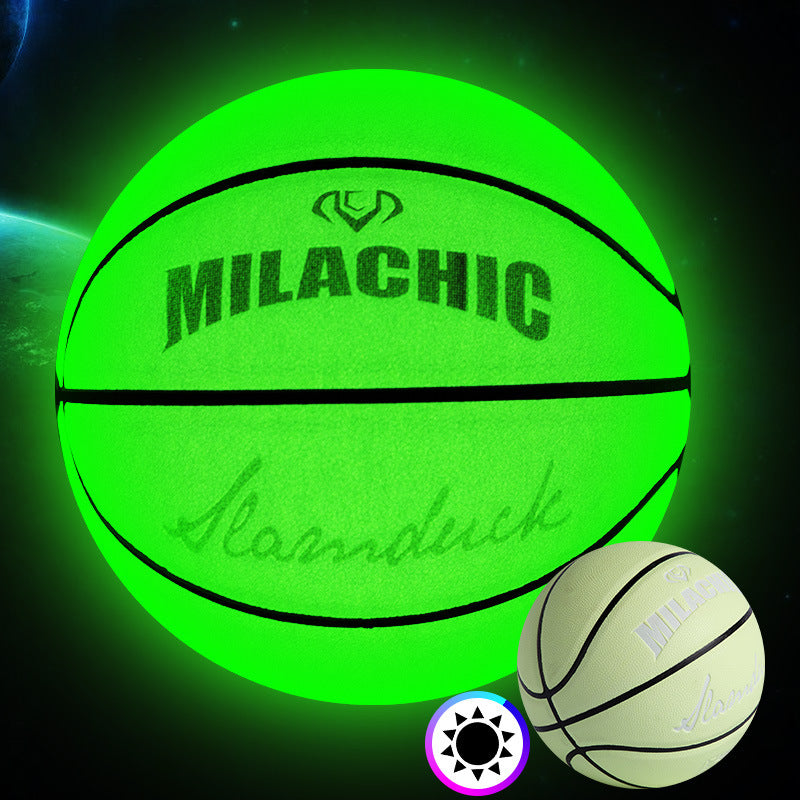 Fluorescent green basketball-Finds Fit