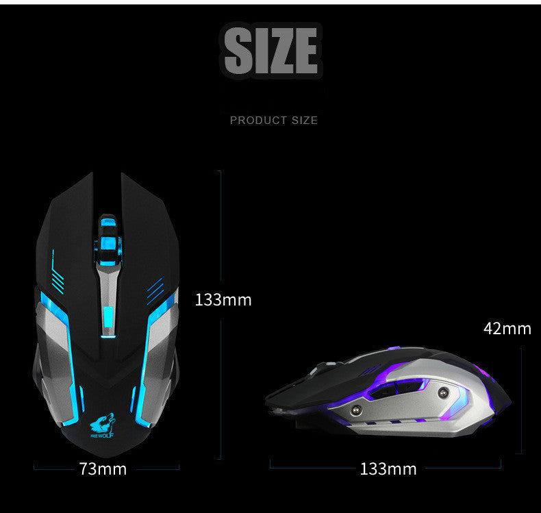 X7 Wireless Gaming Mouse-Finds Fit