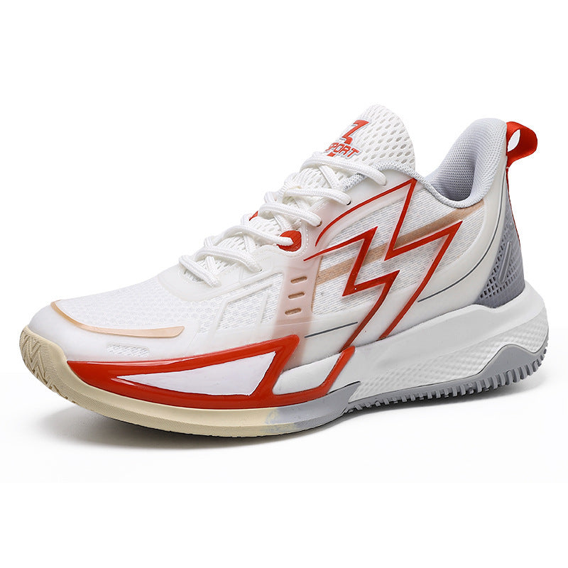 Unisex Shoes Mesh Basketball Breathable Wear-resistant Non-slip Training Sneakers-Finds Fit