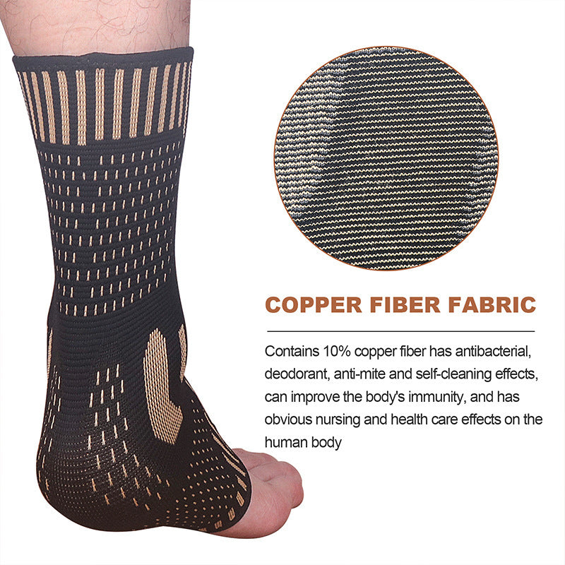 Copper Ion Ankle Support Basketball Running Climbing Sports Protective Gear-Finds Fit