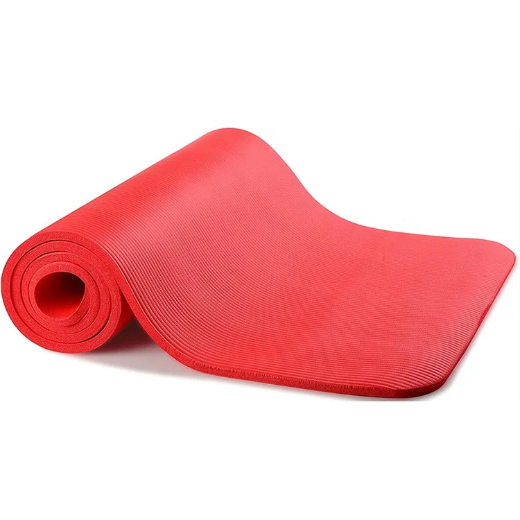 YUANFENG Extra Thick High Density NBR Exercise Yoga Mat for Pilates Fitness & Workout-Finds Fit