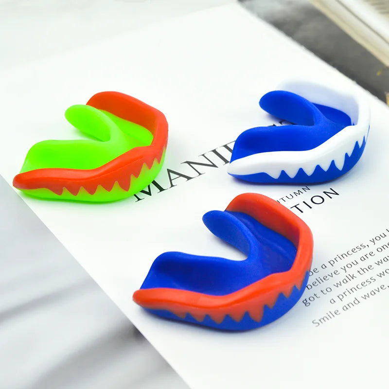 Adult Boxing Sports Football Hockey Gum Shield Mouth Guard EVA Teeth Protector Mouthguard-Finds Fit