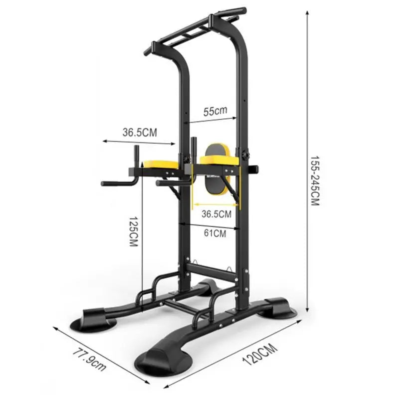 Power Tower Pull Up Bar Commercial Home Pull Body Chining Fitness Equipment-Finds Fit