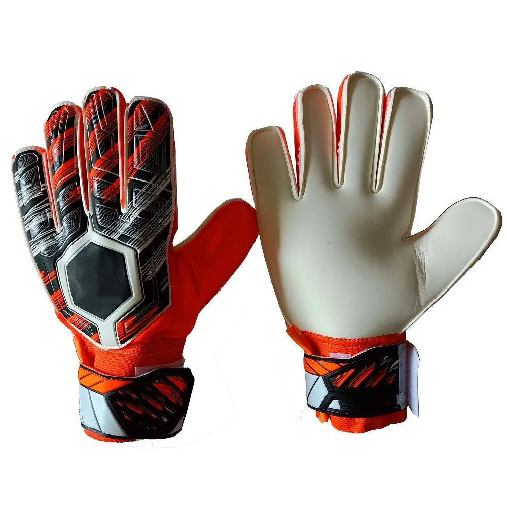 Pro-Level Football Goalkeeper gloves Double Layer Wrist Protection Custom Soccer Goalie Gloves-Finds Fit