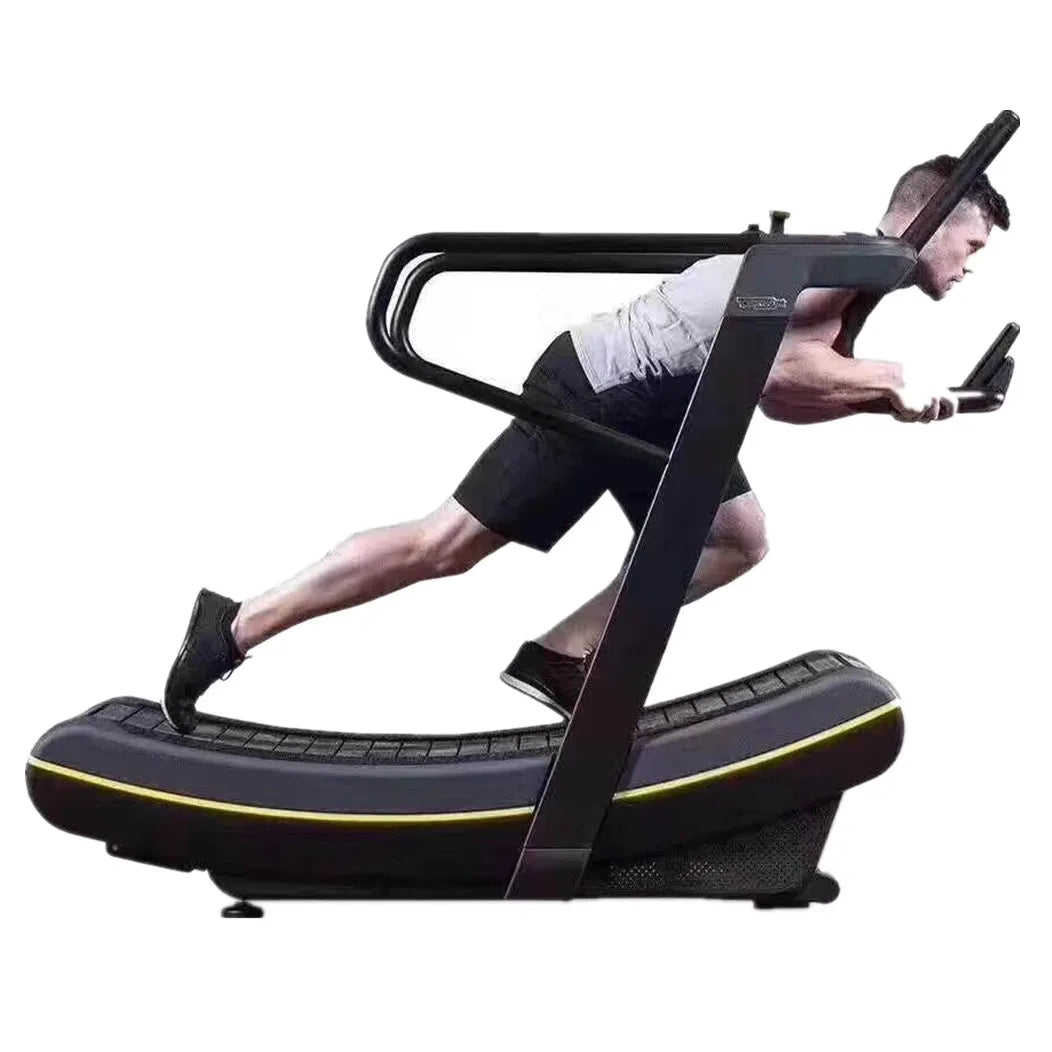 Manual Mechanical Crawler Treadmill with TV Commercial Gym Running Machine-Finds Fit