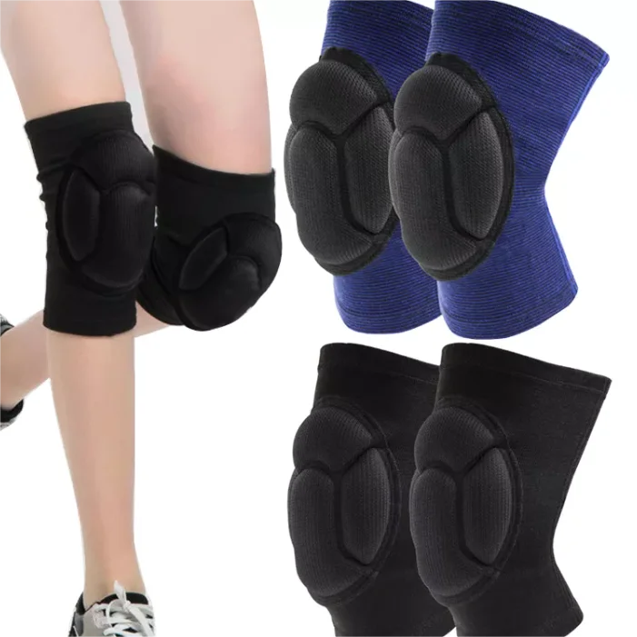 Men's safety Sports Anti Skid Volleyball Basketball Gear knee brace elbow & Knee support Pads for arthritis-Finds Fit