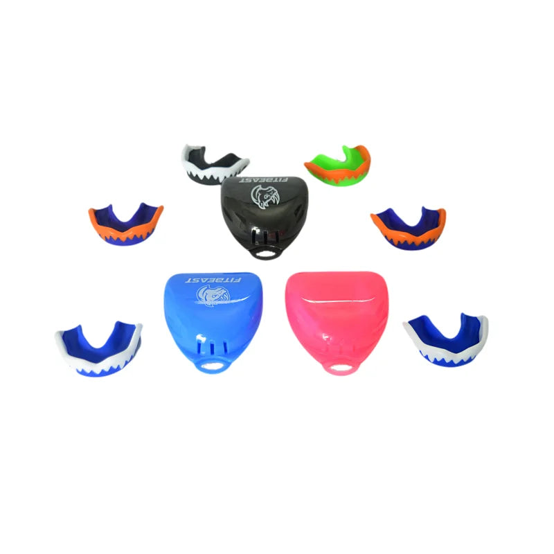 Adult Boxing Sports Football Hockey Gum Shield Mouth Guard EVA Teeth Protector Mouthguard-Finds Fit