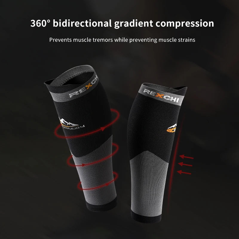 GOLOVEJOY HX35 Football Leg Strap Guard Brace Support Pads Calf Compression Sleeve Soccer Shin Guard-Finds Fit