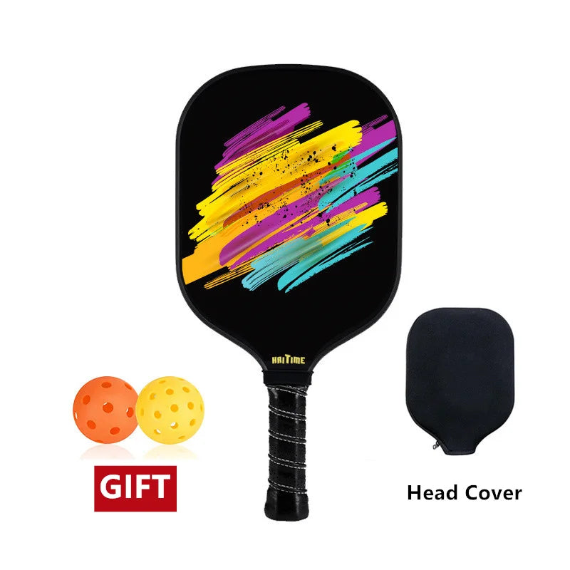 USAPA Approved Carbon Fiber Honeycomb Core Ultra Cushion Grip Pickleball Paddle Men-Finds Fit