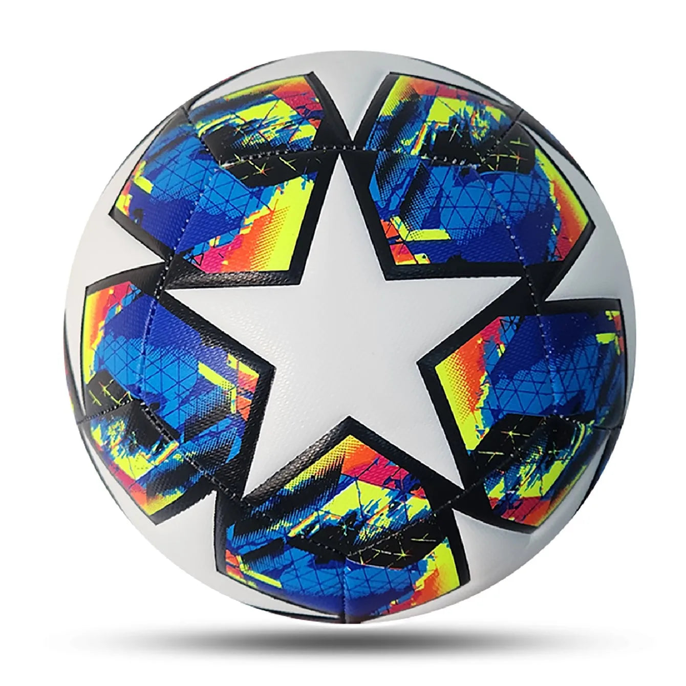 Star Designed Multi Colored Football-Finds Fit