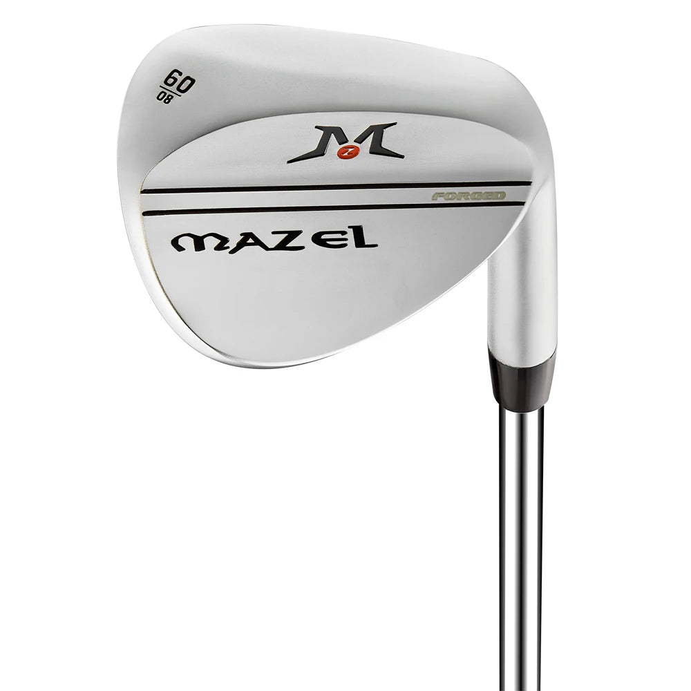 MAZEL Pro Stainless Steel Golf Wedge 52, 56, or 60 Degree Loft Sand Wedge Right Hand Forged Golf Club-Finds Fit