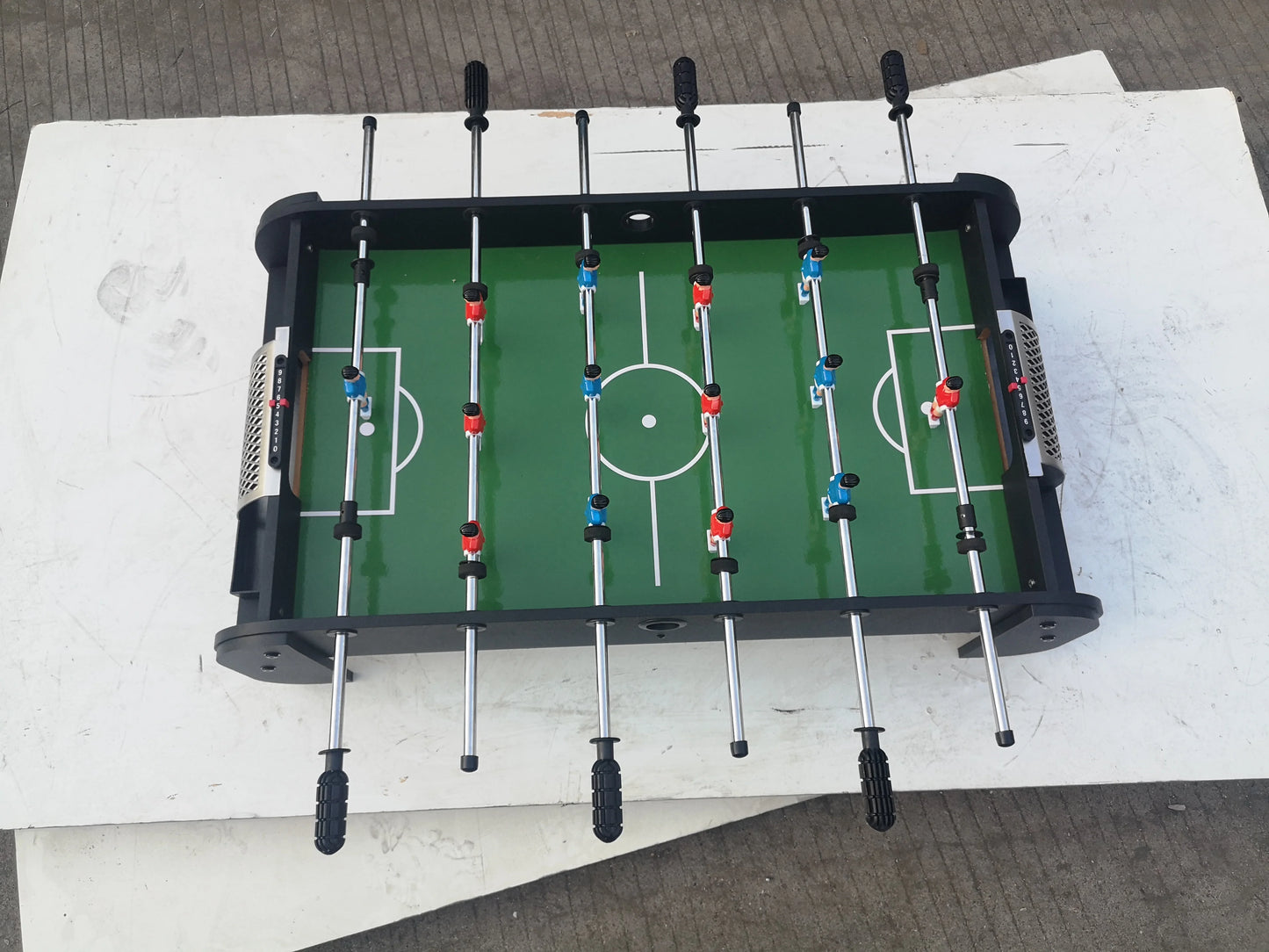 Random Selection Mini Indoor Foosball Baby Foot Soccer Table Hand Play Kicker Football Game Table-Finds Fit