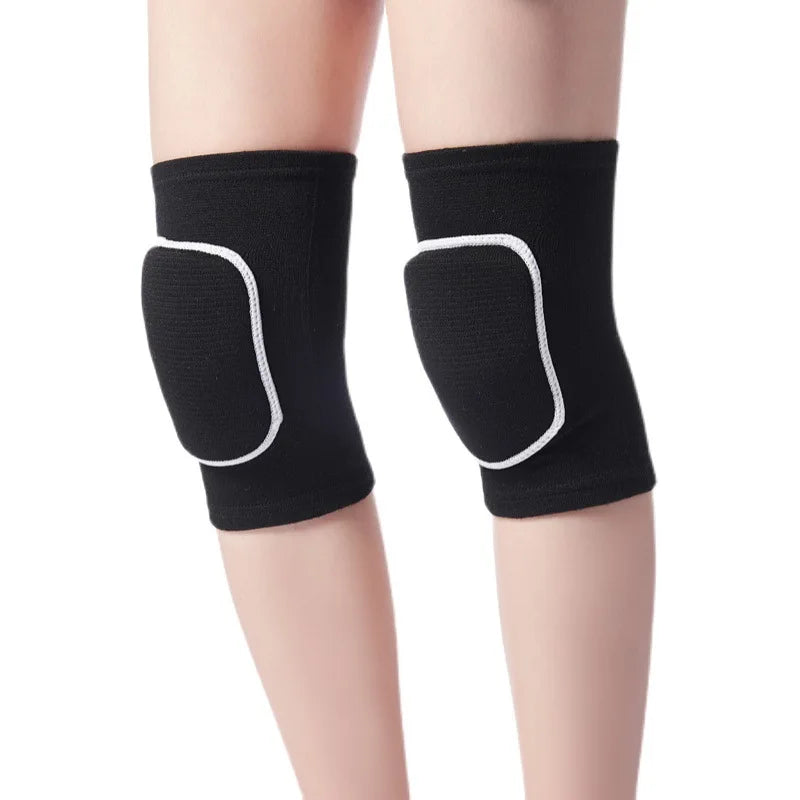 Soft breathable 3D knitting volleyball football basketball knee sleeve pads-Finds Fit