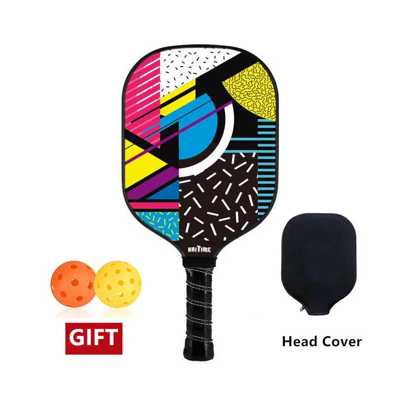 USAPA Approved Carbon Fiber Honeycomb Core Ultra Cushion Grip Pickleball Paddle Men-Finds Fit