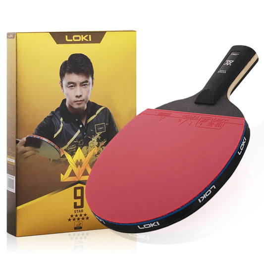 Loki E9 ping pong rackets Suitable for professional players ture carbon racket table tennis with powerful attack-Finds Fit