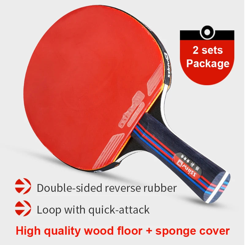 Carbon Double-Sided Table Tennis Bats-Finds Fit