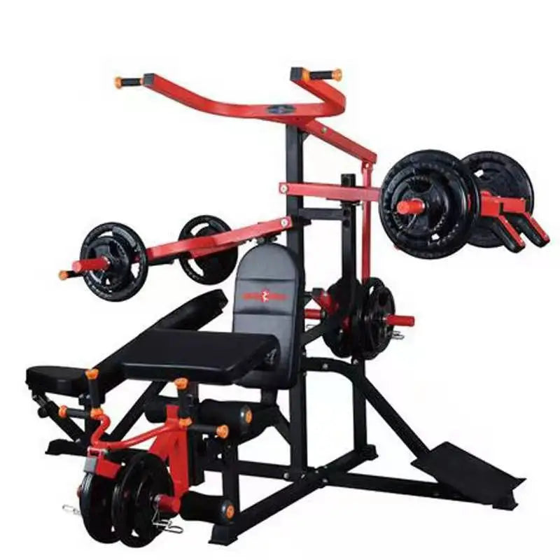 Commercial fitness Equipment comprehensive strength training device three station gym combination fitness equipment-Finds Fit