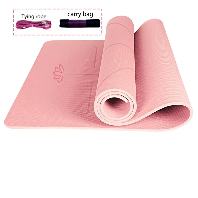 TPE Yoga Mat Gymnastics Mats Yoga Balance Pad Yoga Equipment for Sports-Finds Fit