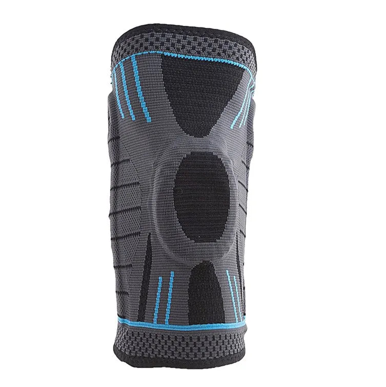 HX027 Bases Silicone Sport Knee Pads Running Fitness Volleyball Knee Support Custom Knee Pads-Finds Fit