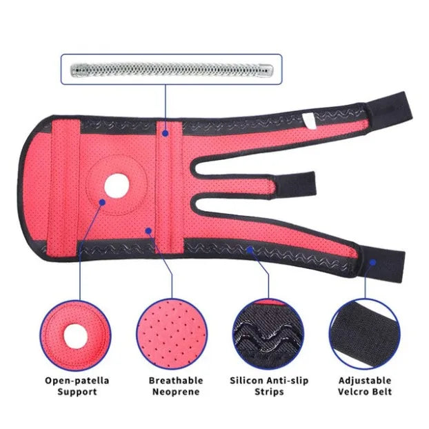 Neoprene knee brace Men & Women basketball cycling running supplies protective gear knee support strap brace pad belt-Finds Fit