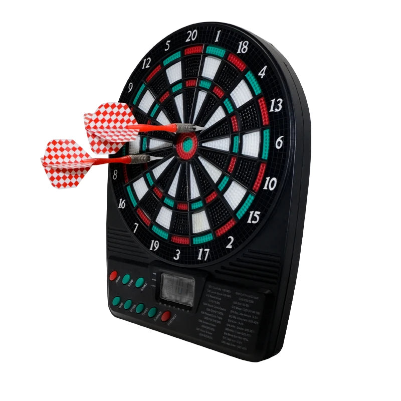 Electronic Dart Scoreboard Dart Game Board Digital Soft Tip Dartboard With 3pcs AA Battery-Finds Fit