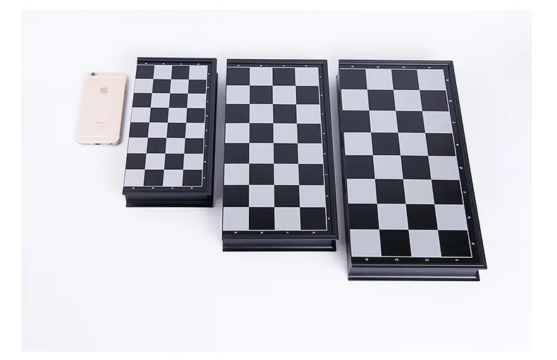 Magnetic Chess Pieces Set 25/32/36cm Medieval Chess board-Finds Fit