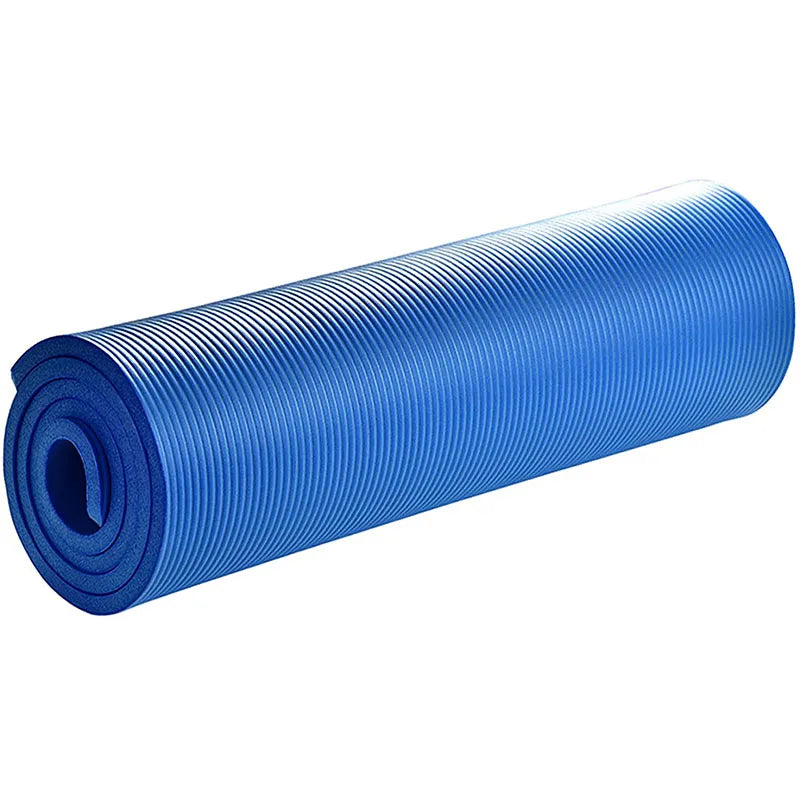 Yoga Mat 15mm Thick Non Slip Anti-Tear Fitness Mat for Hot Yoga, Pilates and Stretching Home Gym Workout-Finds Fit