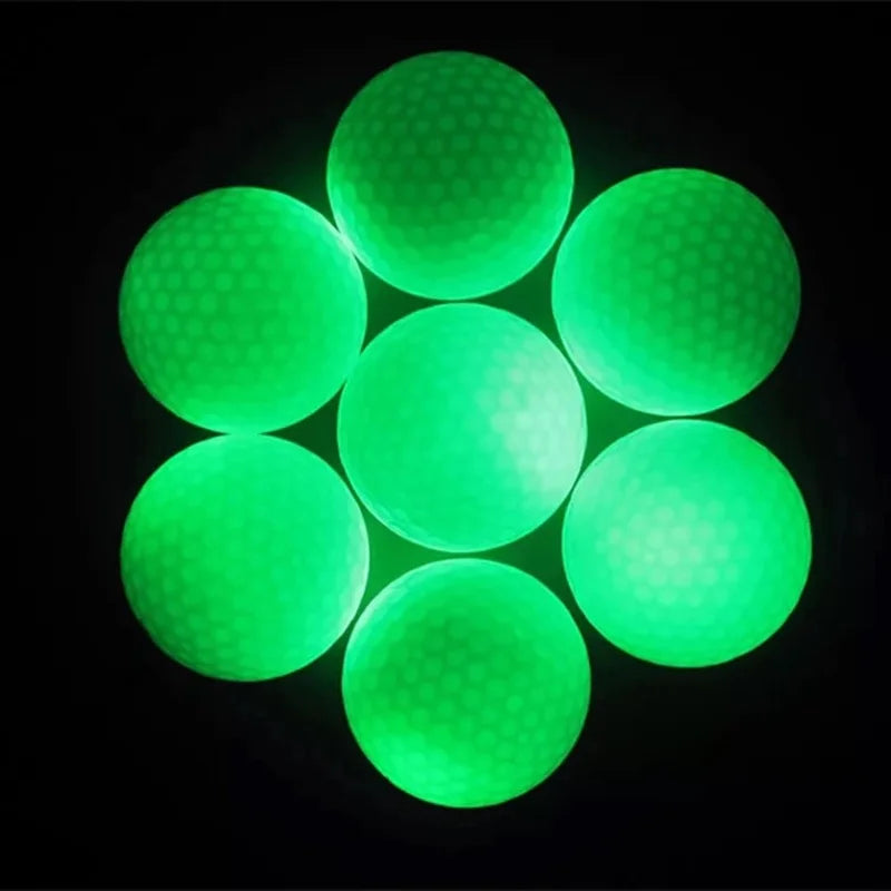 LED Electronic Golf Ball, Light-up Flashing Glow Golf Ball For Night Golfing, Neon Glow Golf Balls-Finds Fit