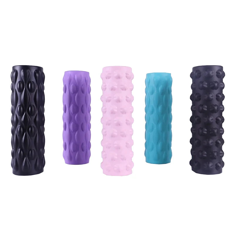 High Density Wireless Electric Foam Roller 4-Speed Yoga Vibrating Roller Massager-Finds Fit