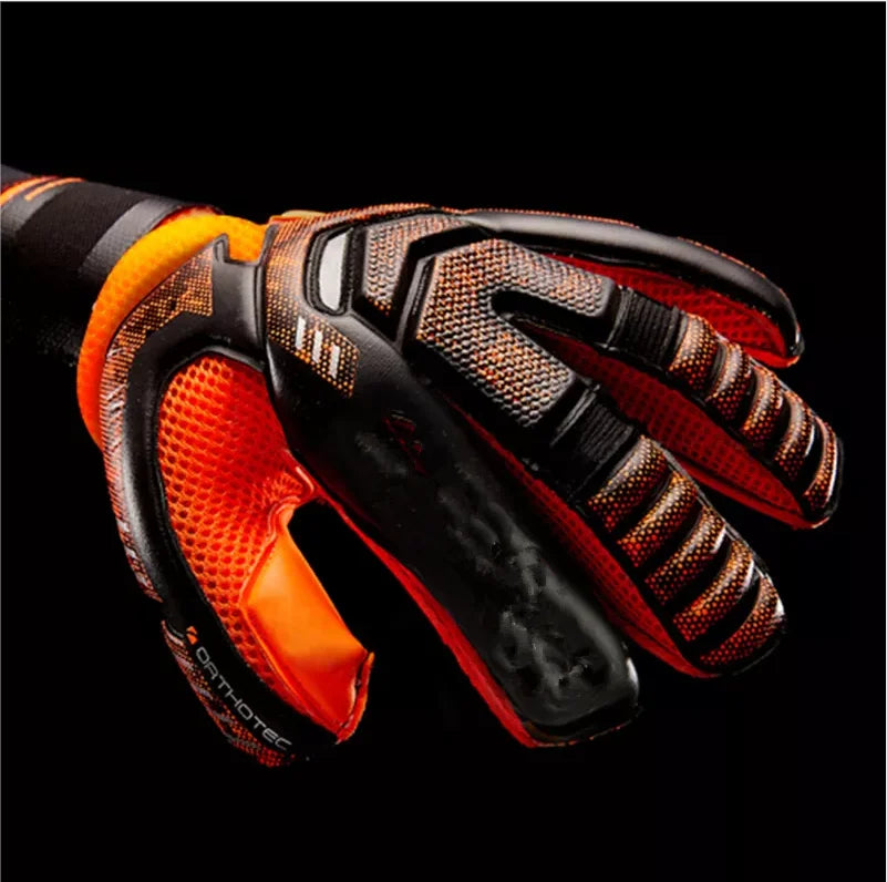 Professional Soccer Goalkeeper Gloves Latex with Finger Protection for Children Adults Man-Finds Fit