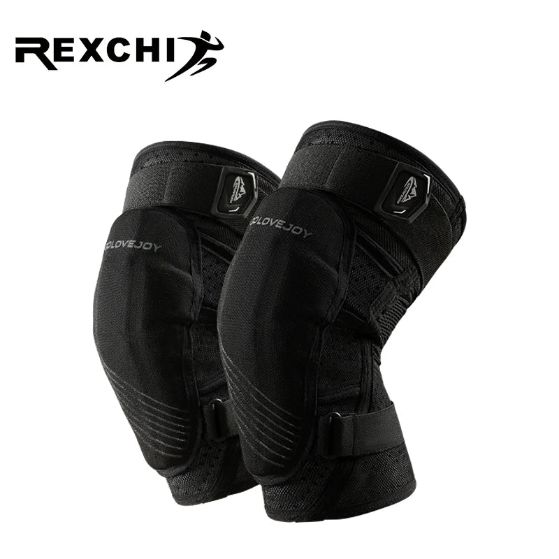 REXCHI HX37 Thickening Sponge Football Volleyball Sports Knee Pads Brace Support Protect Dance Knee Protector Kneepad-Finds Fit