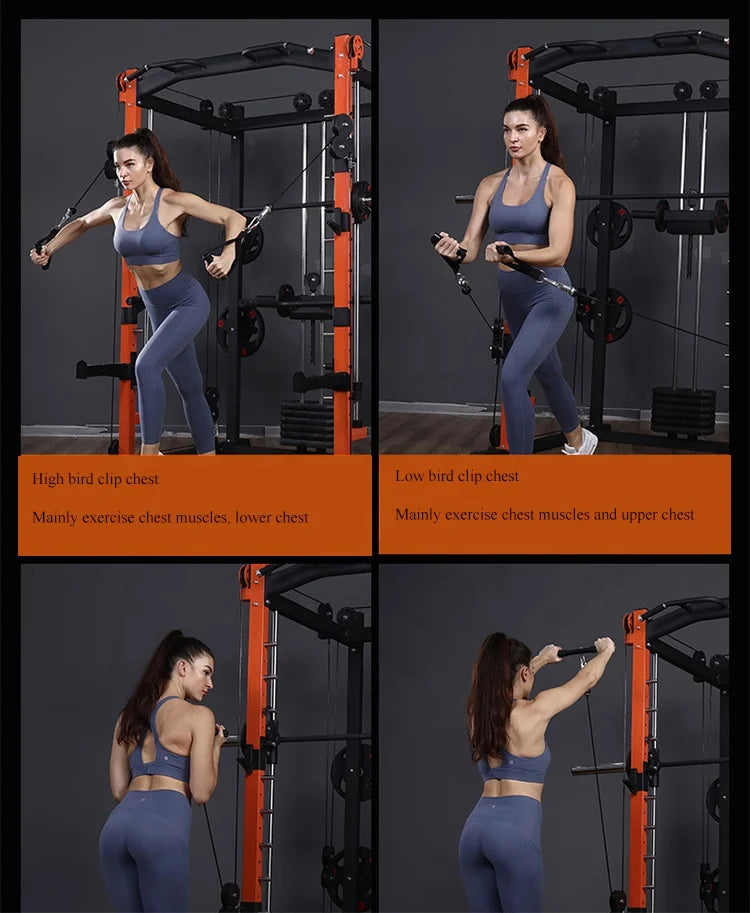 Manufacture Multi Power Rack Gym Fitness Equipment Squat Machine Squat Rack Smith Machine-Finds Fit