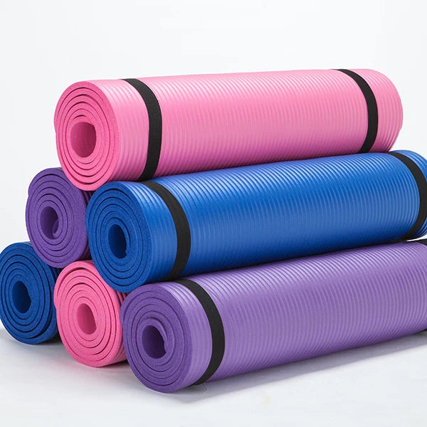 High Density Thick 15mm Exercise Printing Yoga NBR Mat-Finds Fit