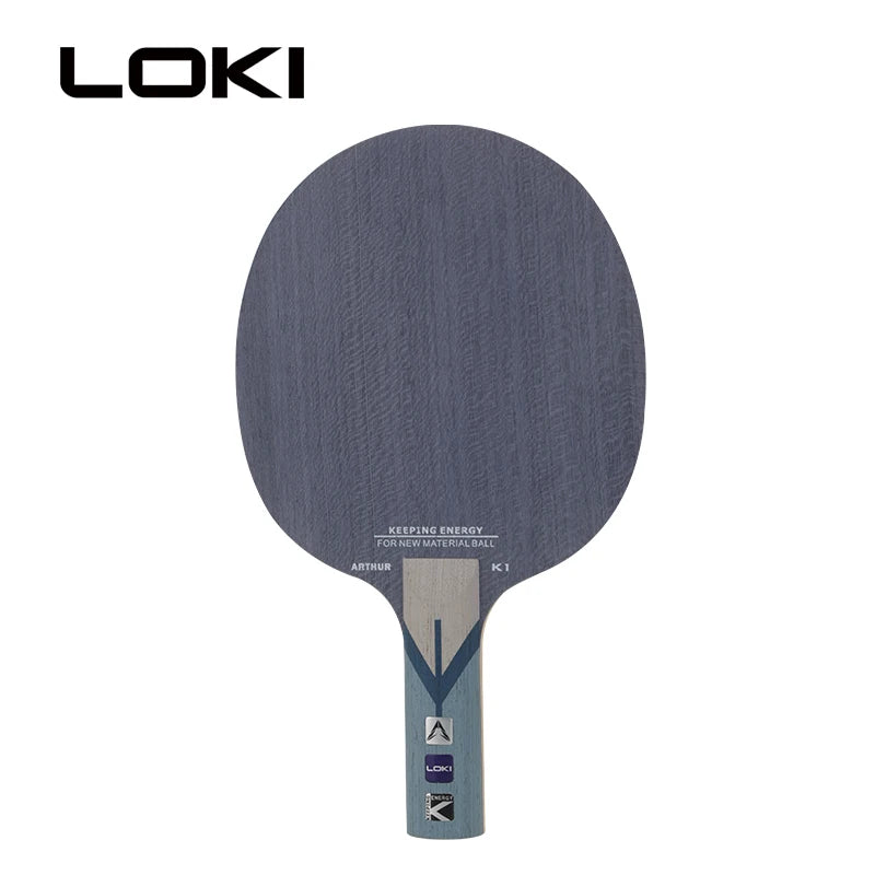 LOKI Arthur K1 Carbon fiber 7 Ply poplar Wood Racket Table Tennis Blade Table tennis blade for game-Finds Fit