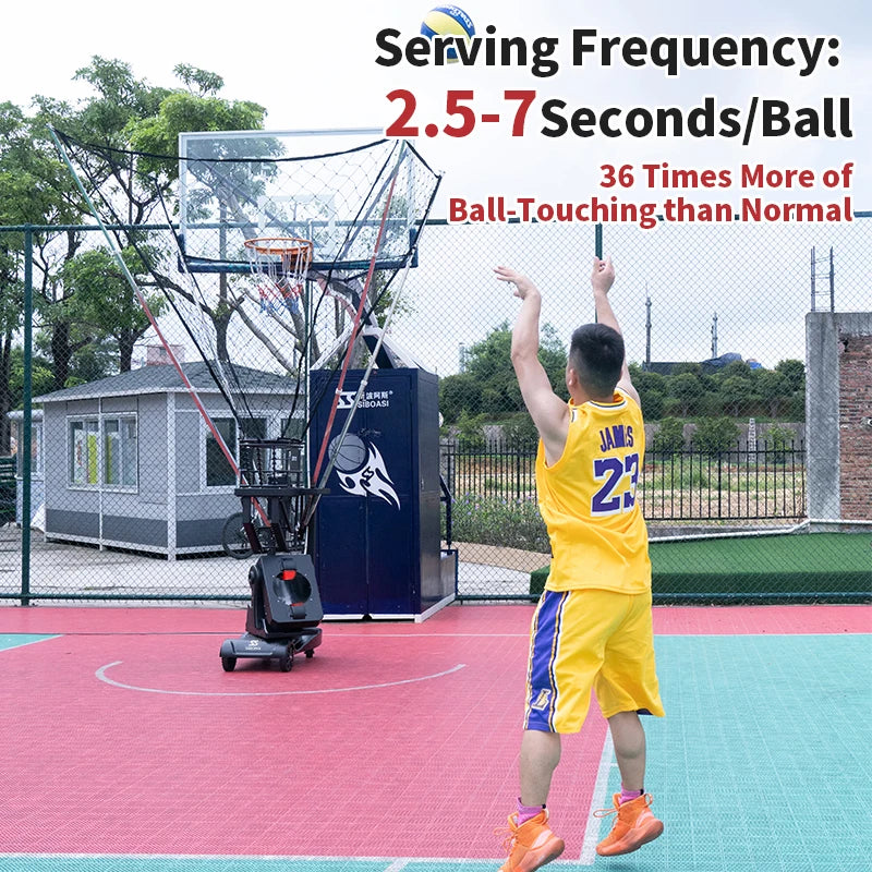 Indoor Outdoor Electronic Automatic Basketball Shot Trainer machine for basketball-Finds Fit