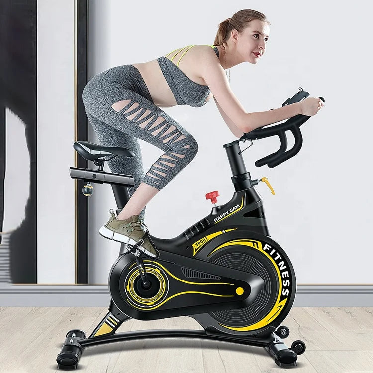 Exercise Bike Indoor Cycling Stationary Bike Cardio Fitness Adjustable Magnetic Resistance Machines For Home Gym-Finds Fit