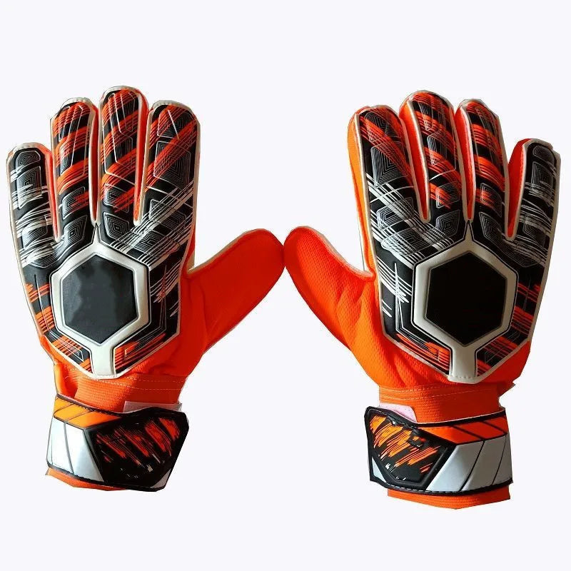 Pro-Level Football Goalkeeper gloves Double Layer Wrist Protection Custom Soccer Goalie Gloves-Finds Fit