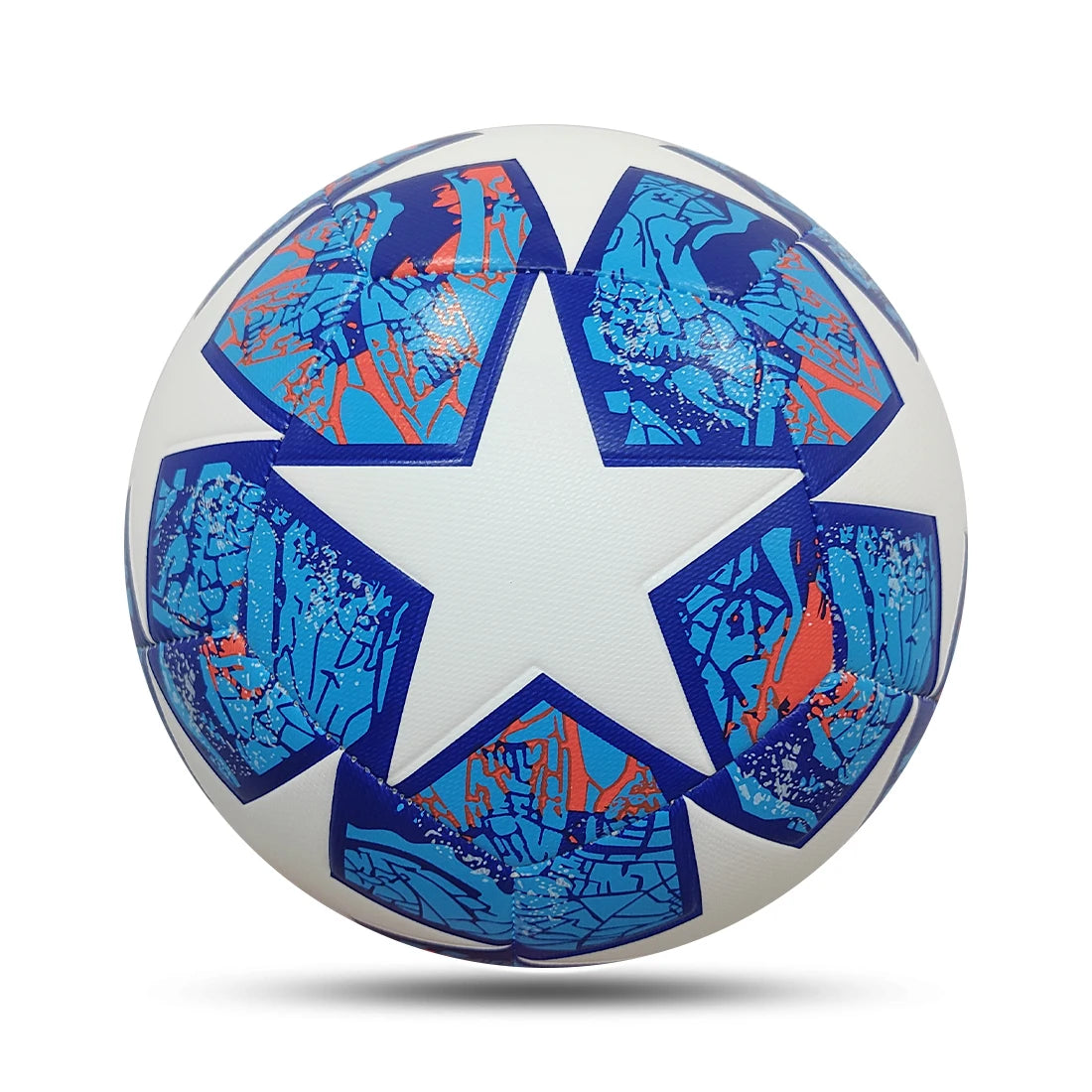 Star Designed Multi Colored Football-Finds Fit