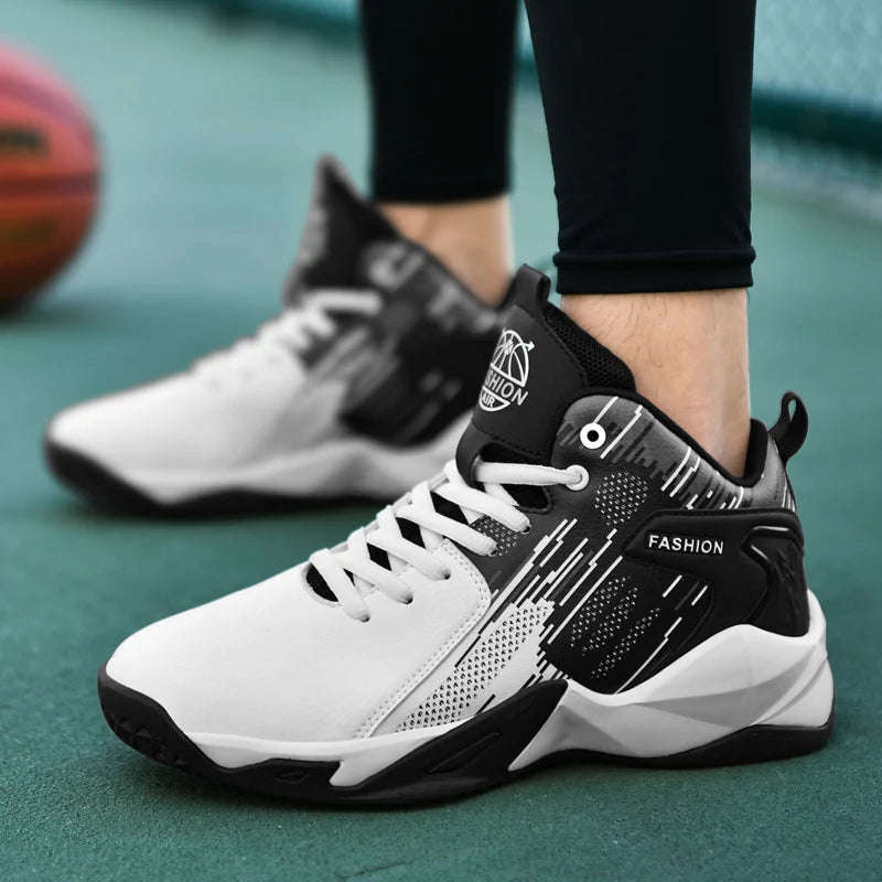 Basketball Shoes Comfortable High Top Gym Training Boots Ankle Boots Outdoor Men Sneakers Athletic Sports shoes-Finds Fit