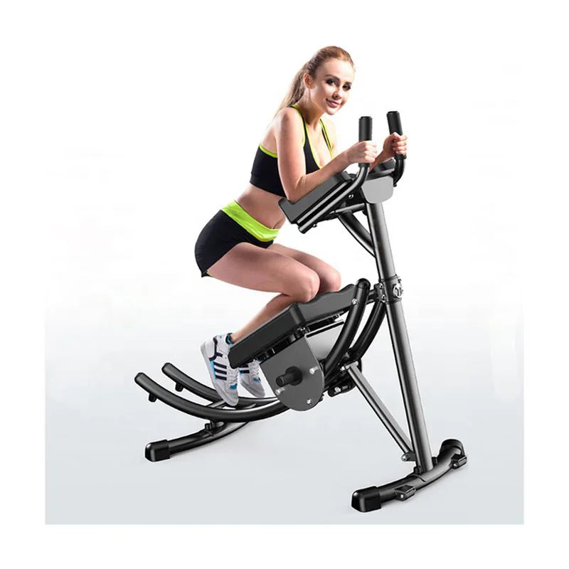 Adjustable Home Gym Equipment Abdominal Trainer ABS Exercises Machine with LCD-Finds Fit