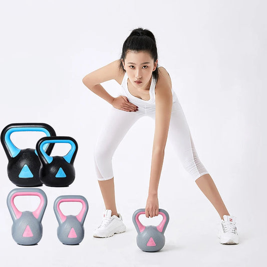 Home Gym Fitness Kettle Bell Woman Bench Press Squat Training Competition Kettlebell-Finds Fit