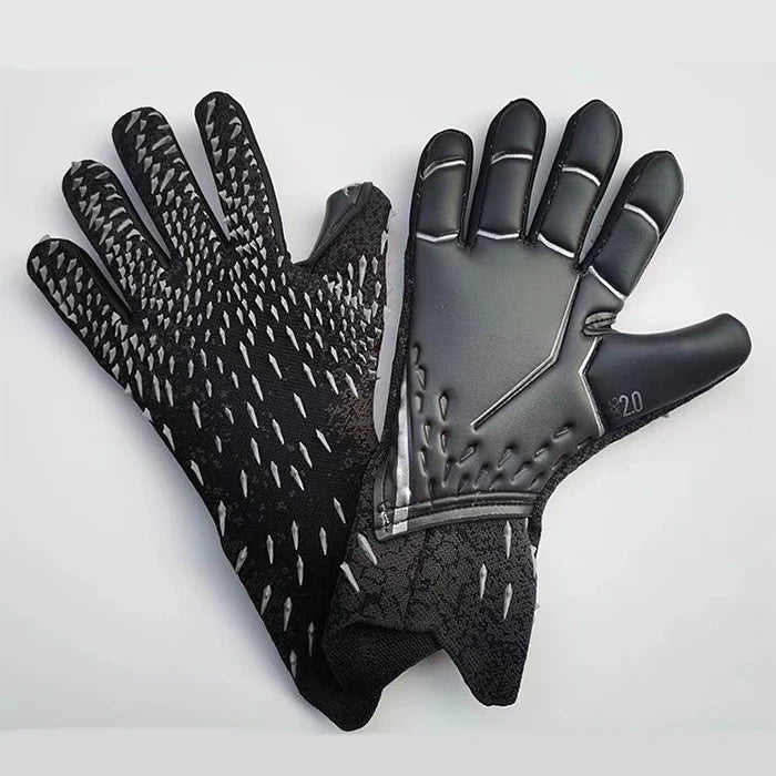 Goalkeeper Glove Design German Latex Soccer Gloves For Adult And Kids Football Gloves-Finds Fit