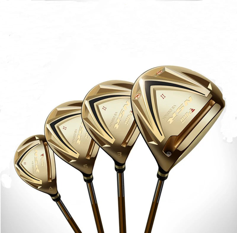 Aluminum black/Golden Golf Wood Club-Finds Fit