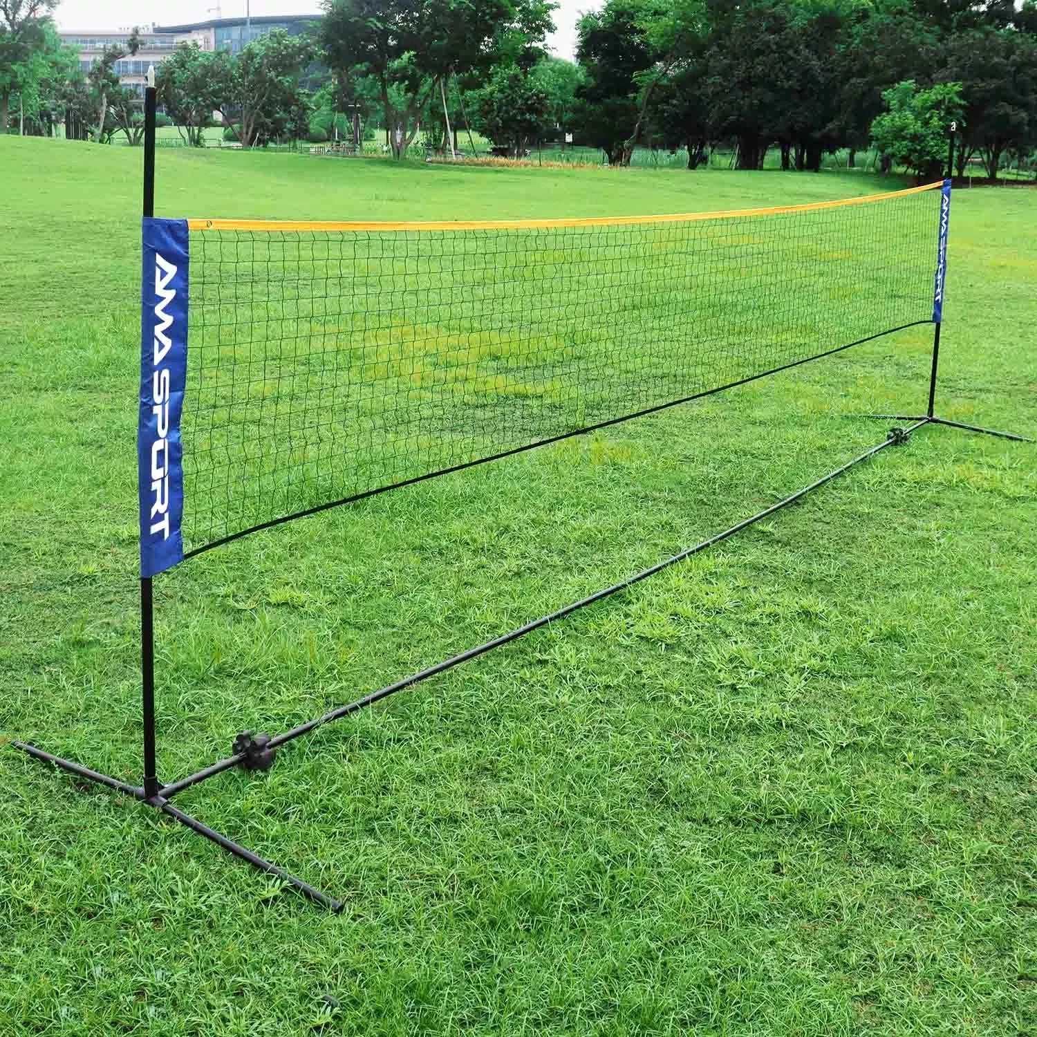 Portable Standard Professional Tennis Training Net Badminton Net Mesh Outdoor Volleyball Net-Finds Fit