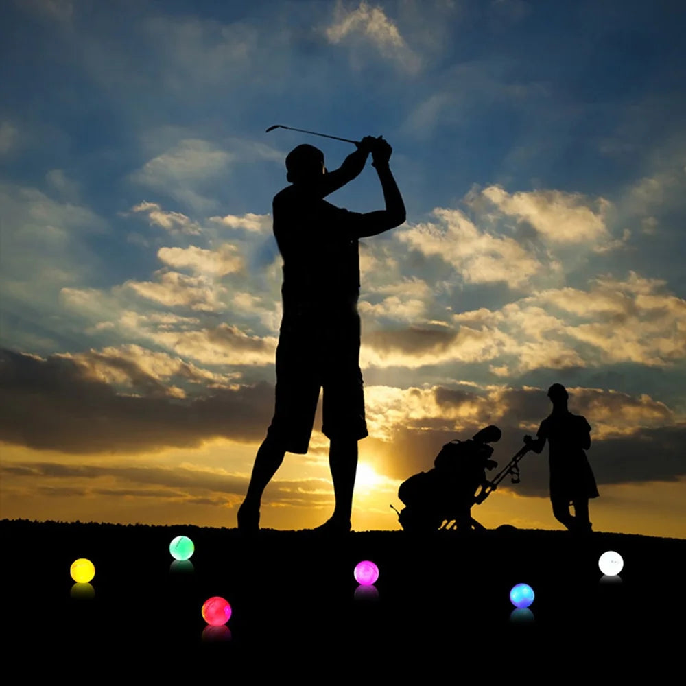 Glow In The Dark Light Luminous Golf Balls-Finds Fit