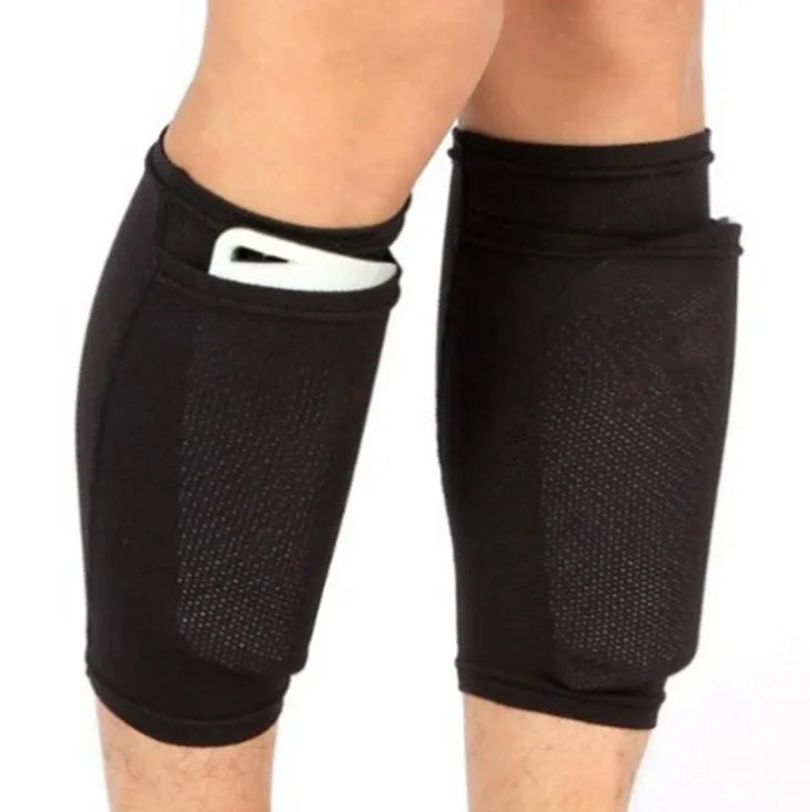 Football Protective Leg Calf Compression Sleeve Cycling Running Sports Safety shin guard-Finds Fit