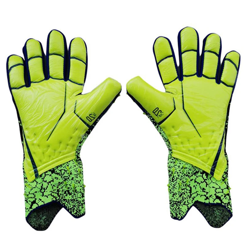 Goalkeeper Glove Design German Latex Soccer Gloves For Adult And Kids Football Gloves-Finds Fit